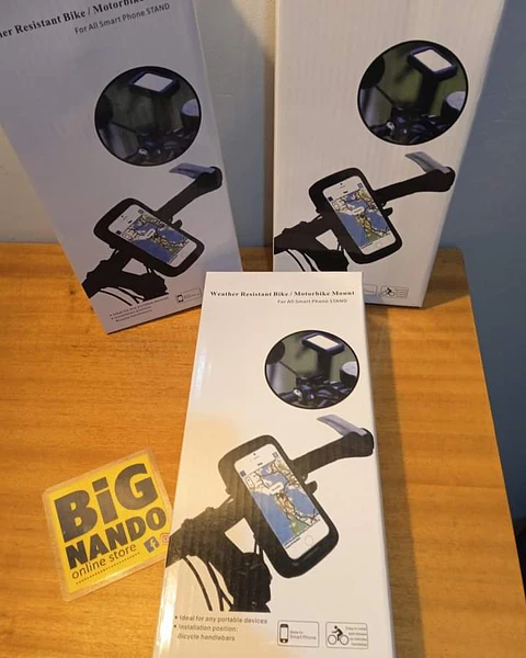 Suporte De Smartphone Impermeável para bicicleta ou mota