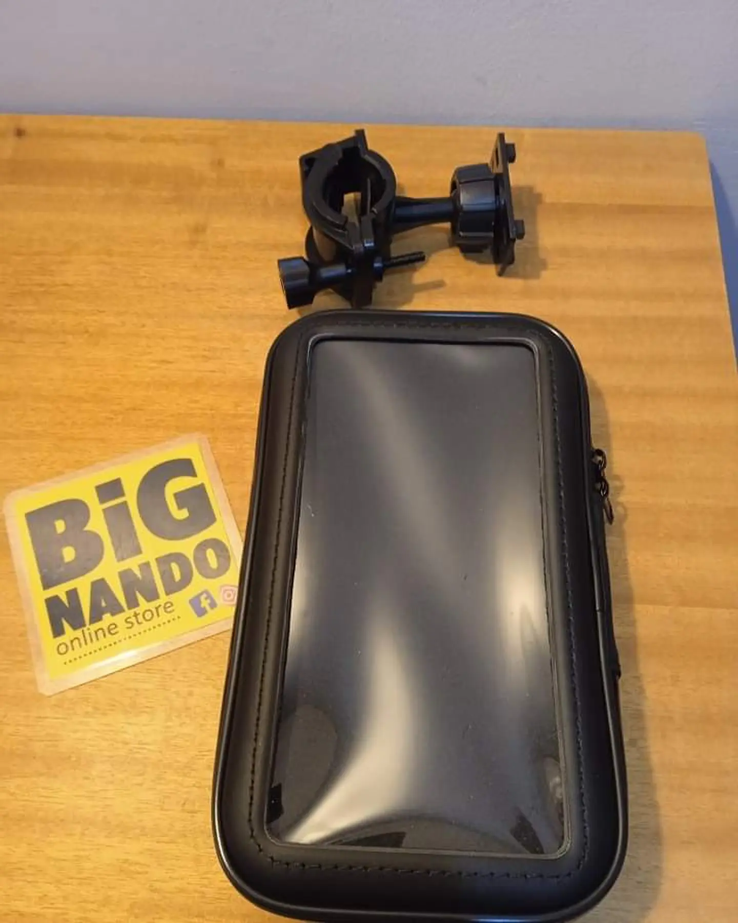 Suporte De Smartphone Impermeável para bicicleta ou mota 3