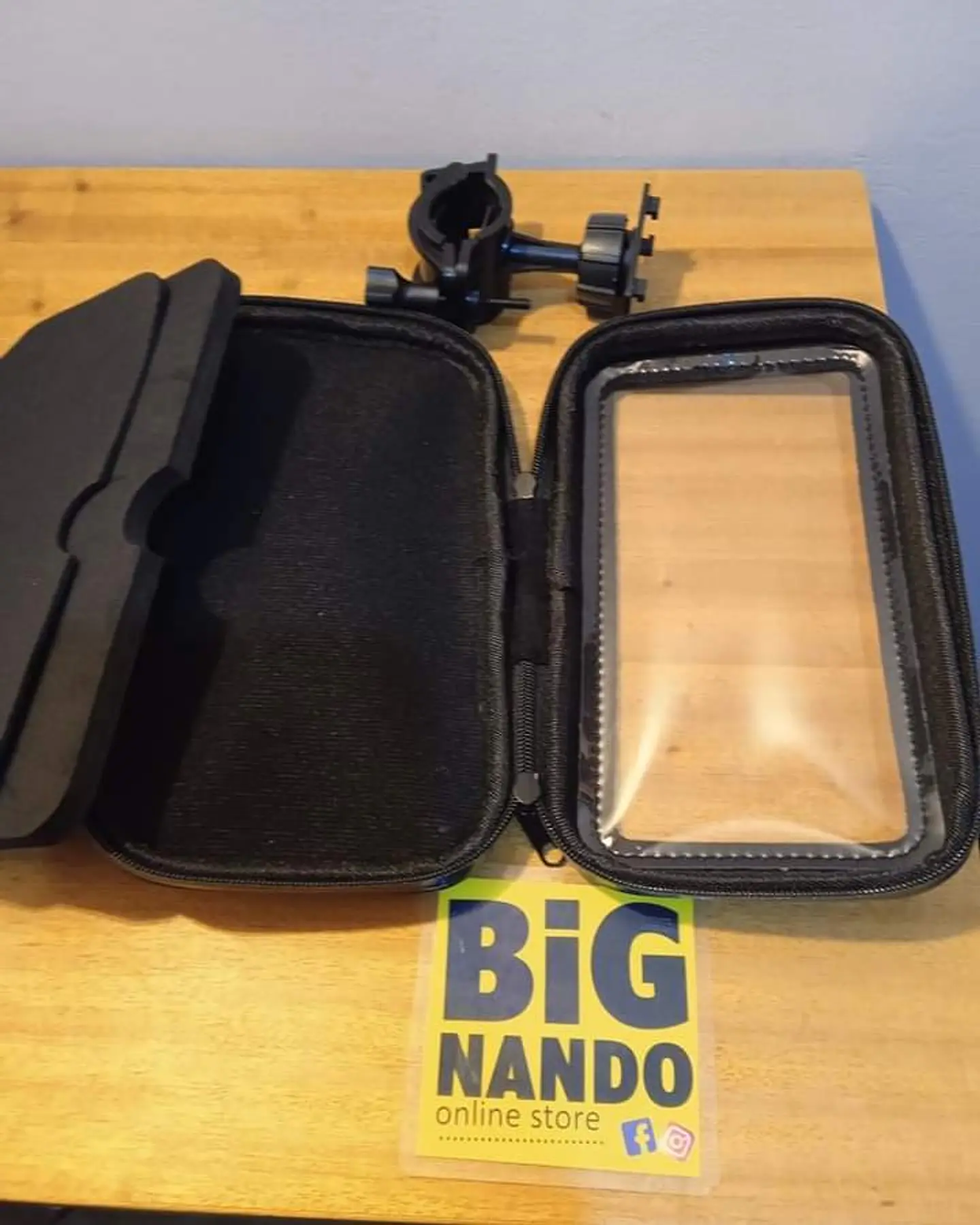 Suporte De Smartphone Impermeável para bicicleta ou mota 5