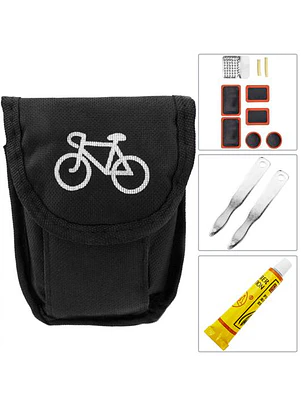 Kit de ferramentas para bicicletas com bolsa