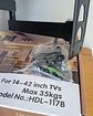 Suporte para TV articulado 14 a 42cm polegadas Max 35kg - Thumbnail 3