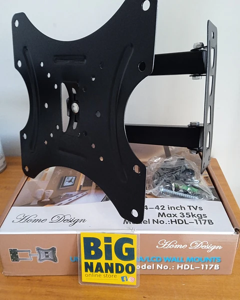 Suporte para TV articulado 14 a 42cm polegadas Max 35kg