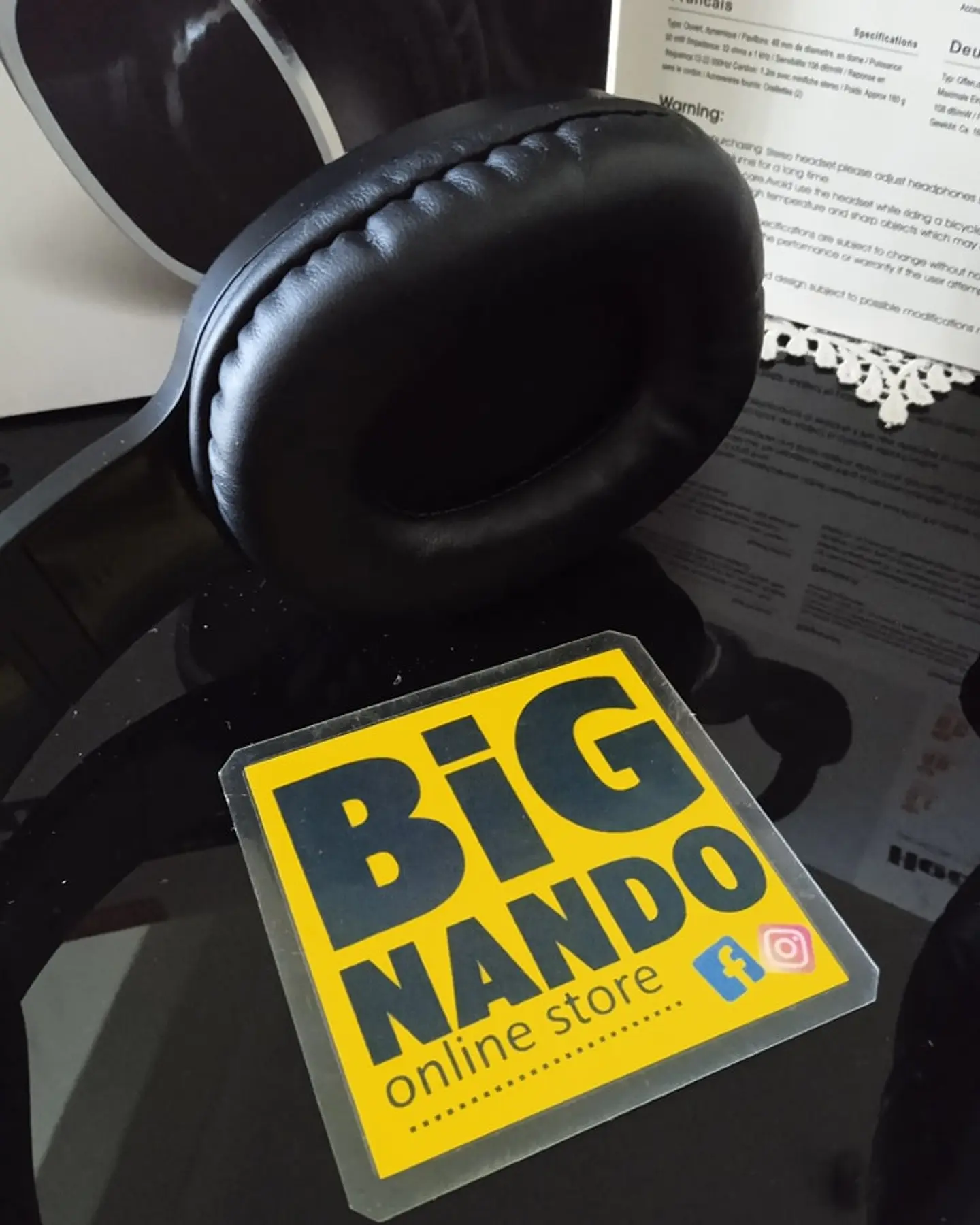 Fones de ouvido sem fio Headset 2