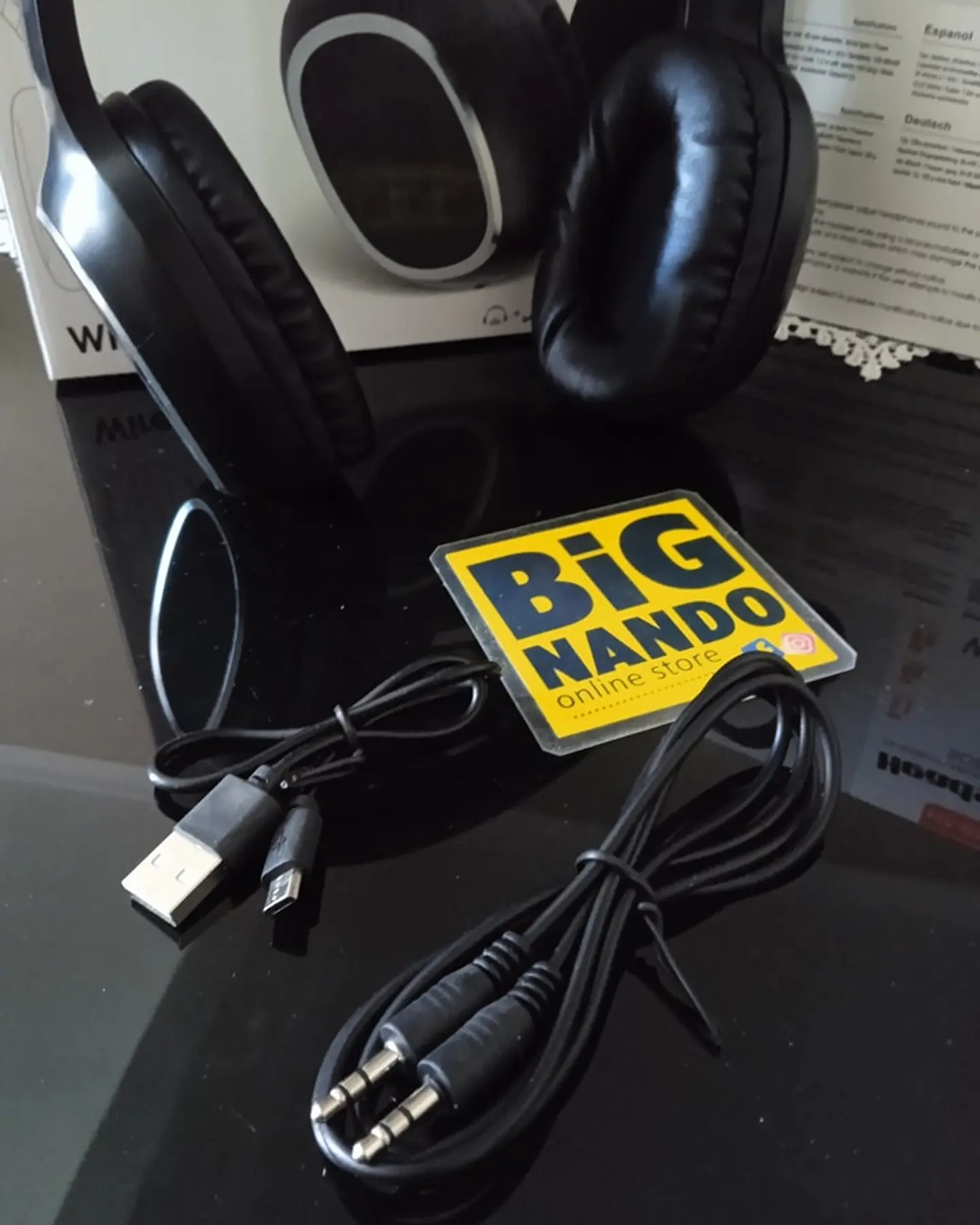 Fones de ouvido sem fio Headset 3