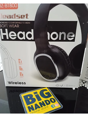 Fones de ouvido sem fio Headset
