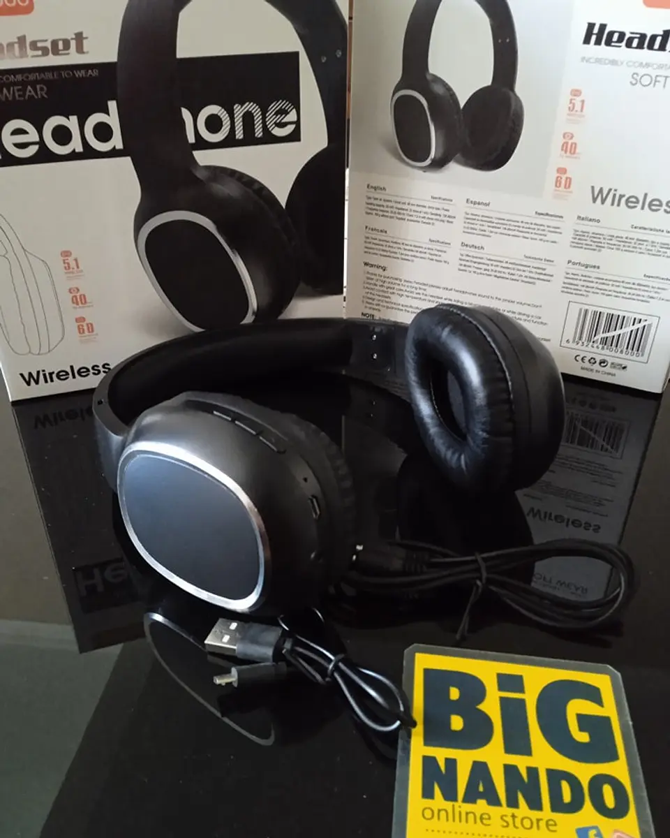 Fones de ouvido sem fio Headset 6