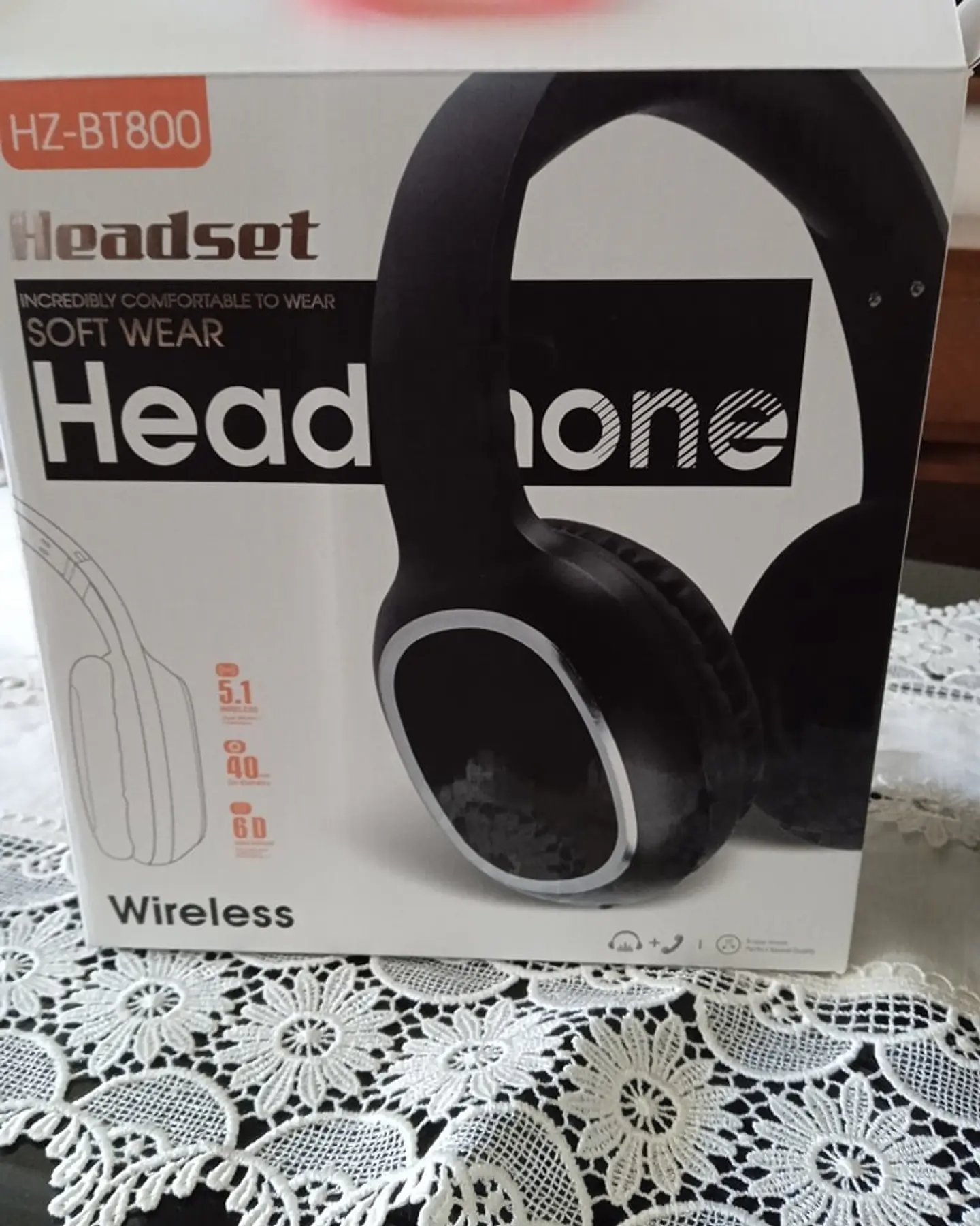 Fones de ouvido sem fio Headset 7