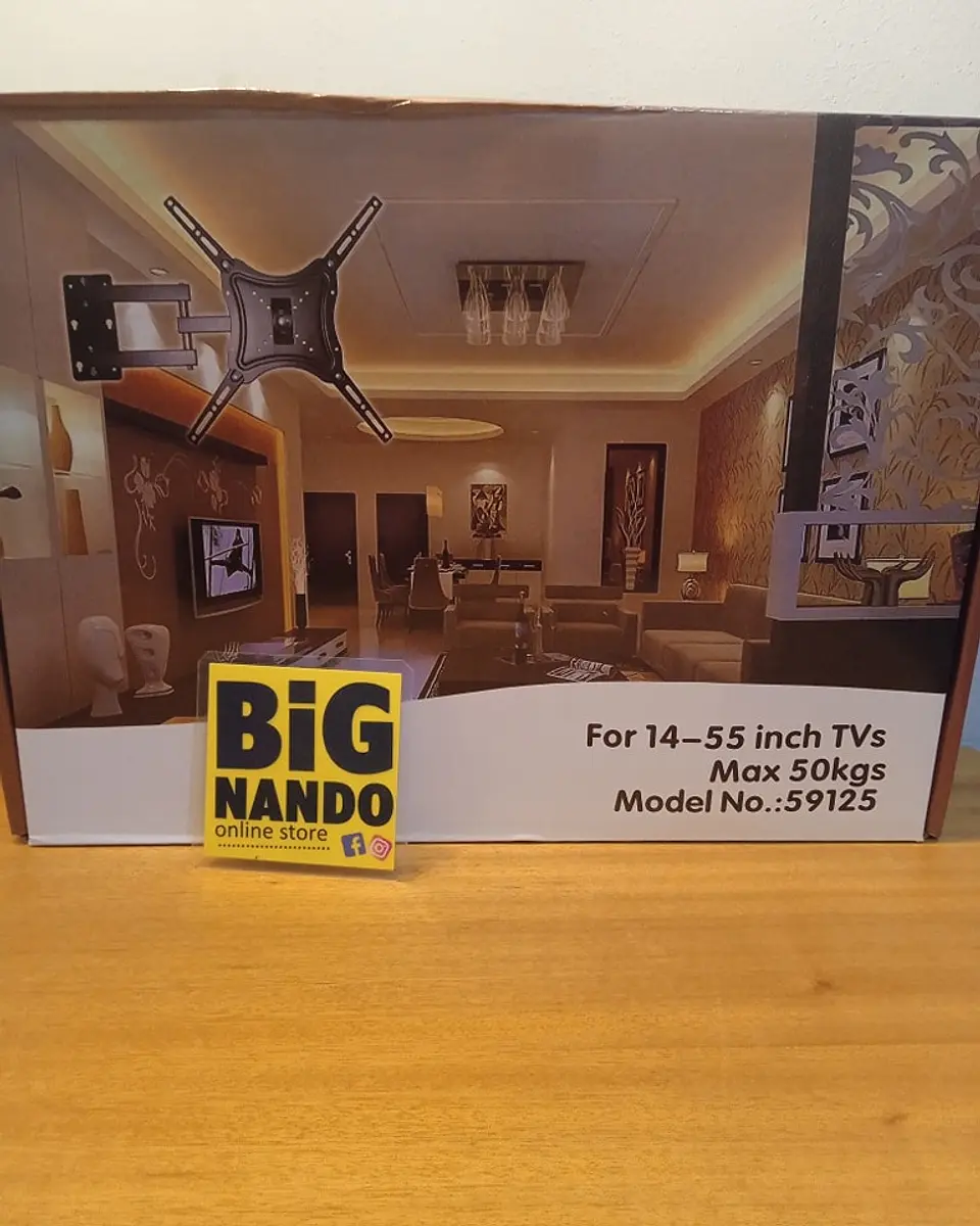 Suporte para TV articulado 14 a 55cm polegadas Mas 50kg 3