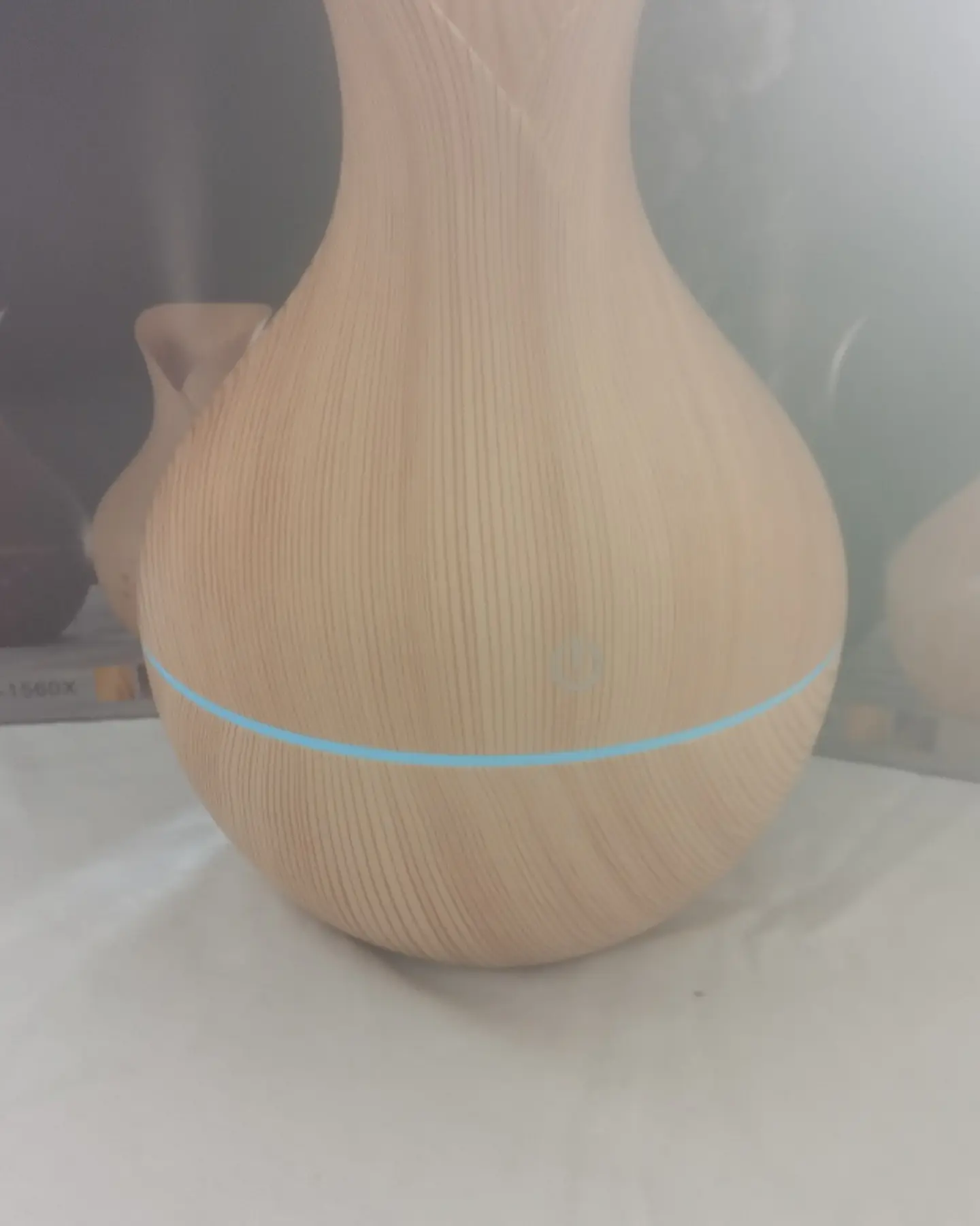 Difusor de aroma de óleo, mini produtor de vapor com luz led 3
