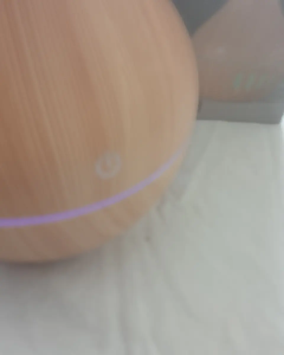 Difusor de aroma de óleo, mini produtor de vapor com luz led 5