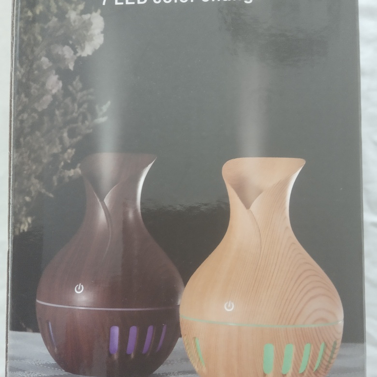 Difusor de aroma de óleo, mini produtor de vapor com luz led 1