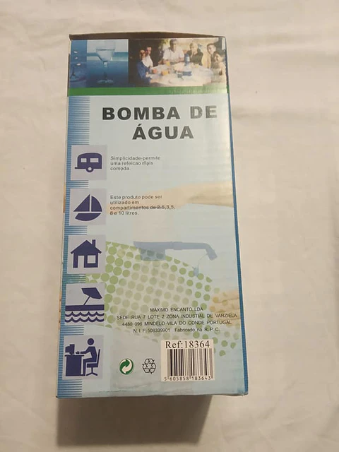 Dispensador de água manual