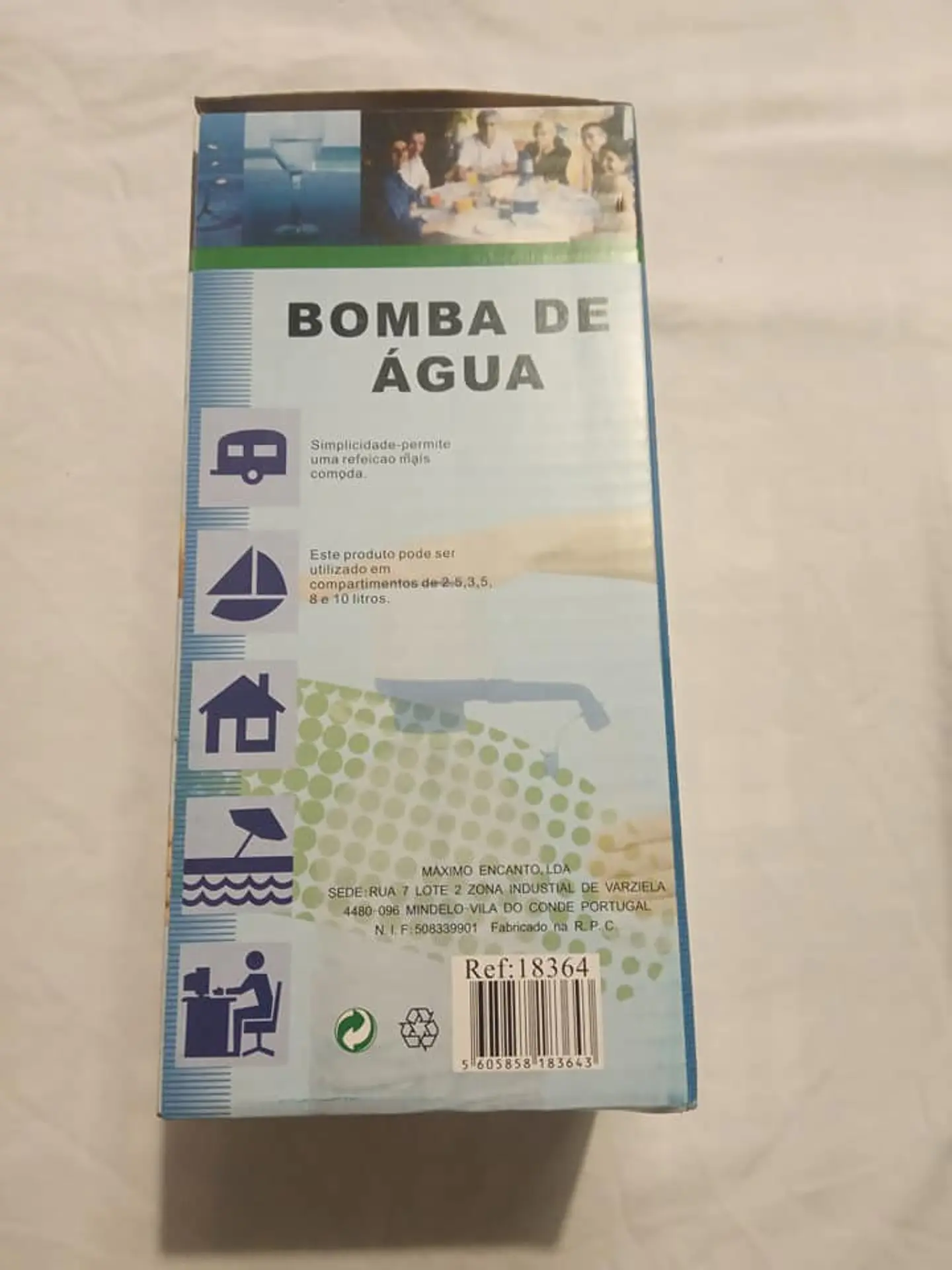 Dispensador de água manual 2