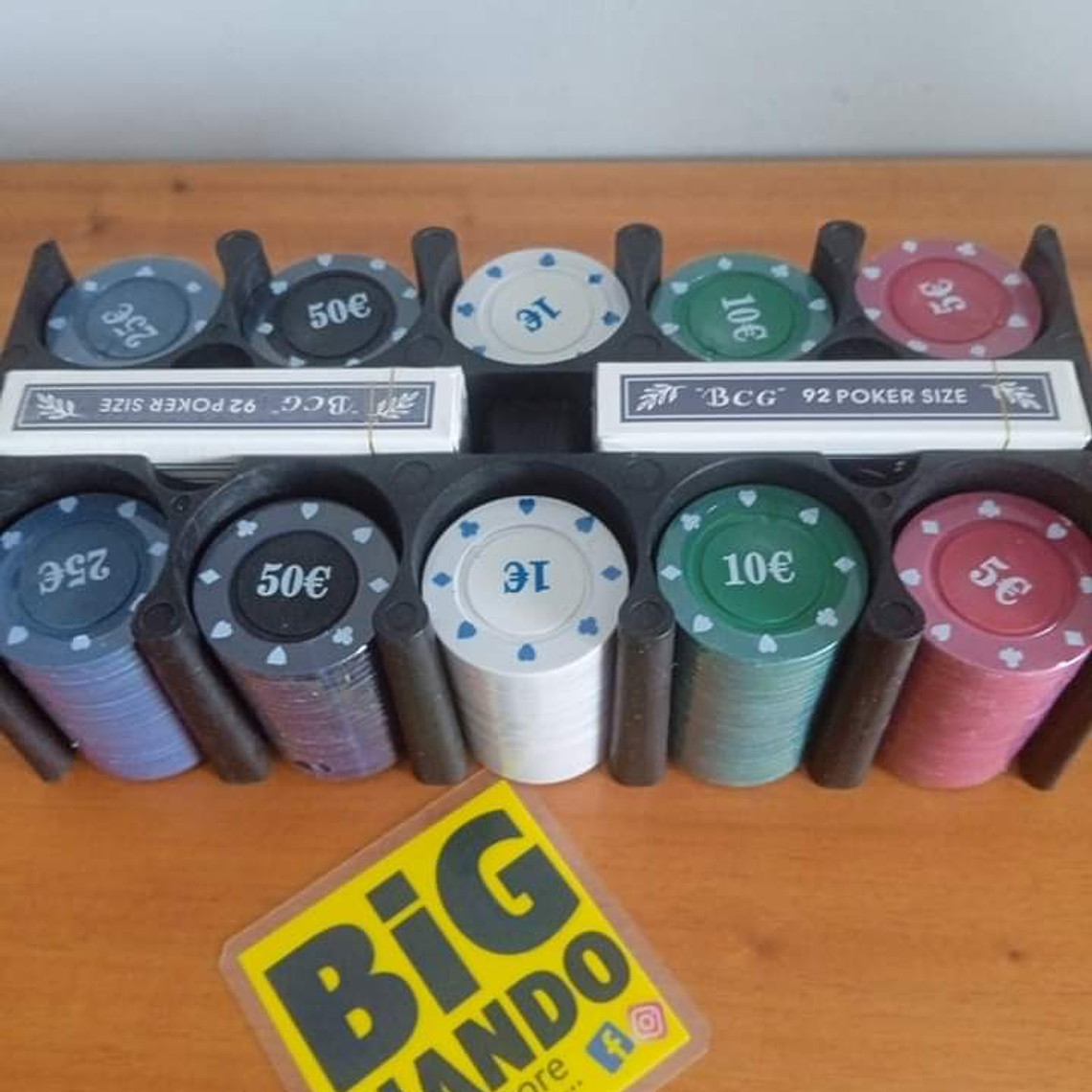 Jogo de pôquer profissional com 200 fichas 4
