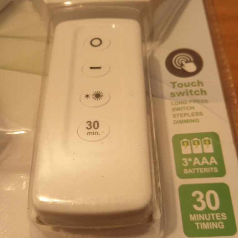  Lâmpadas LED Com Comando Remoto (Pack 3) 3