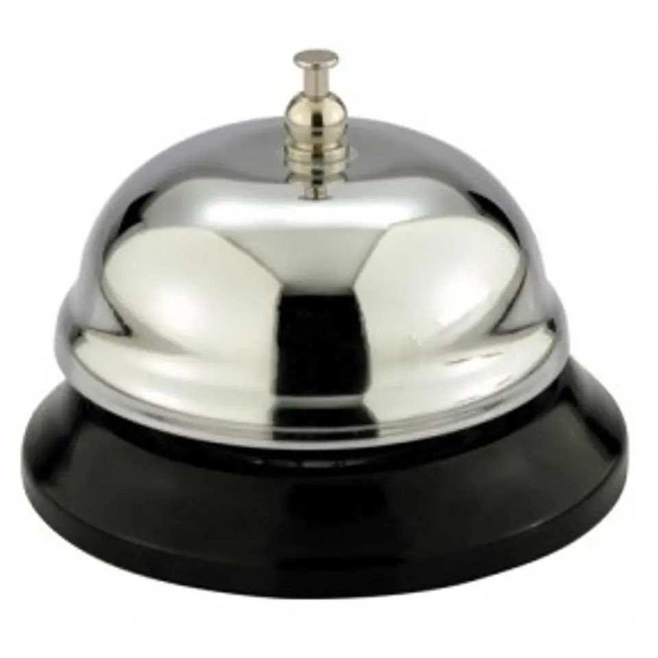 Campainha de chamada inox 1