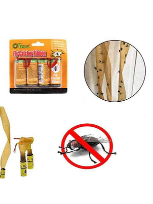 Fita Apanha Moscas, 4 peças 