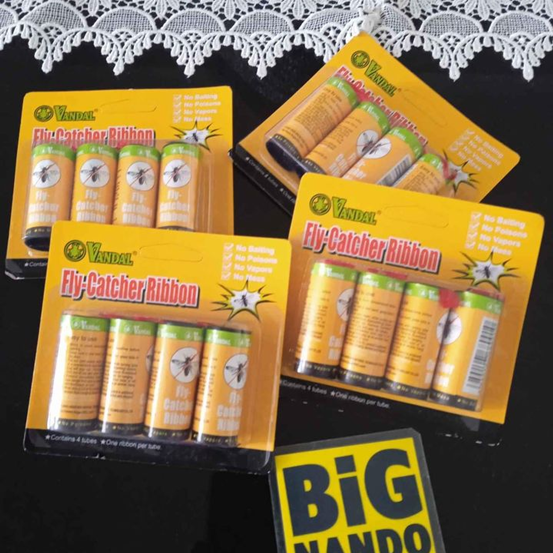 Fita Apanha Moscas, 4 peças  3