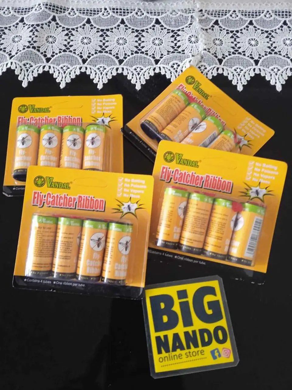 Fita Apanha Moscas, 4 peças  3