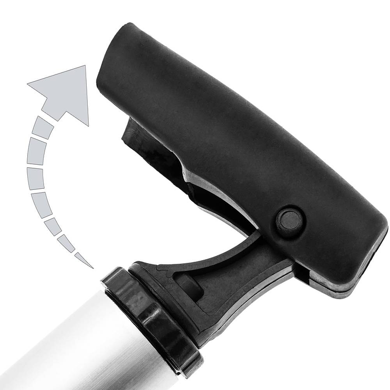 Bomba de pneus com agulha Presta Schrader  6