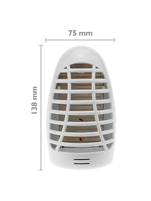 Mata moscas e mosquitos,  Elétrico com lâmpada