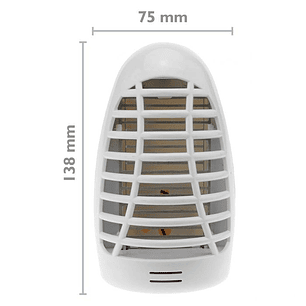 Mata moscas e mosquitos,  Elétrico com lâmpada