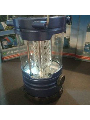 Lâmpada de acampamento com 12 LED e bússola