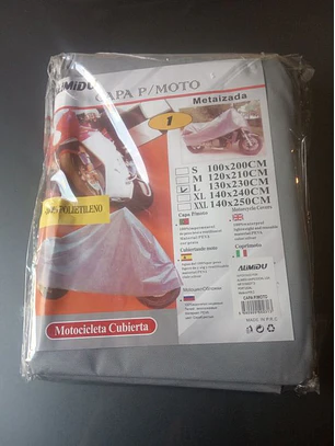Cobertura para motas ou bicicletas 2,3 x 1,3 m