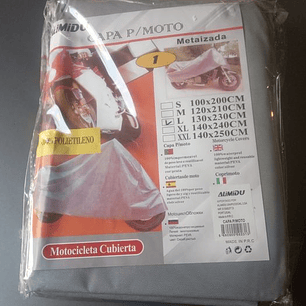 Cobertura para motas ou bicicletas 2,3 x 1,3 m