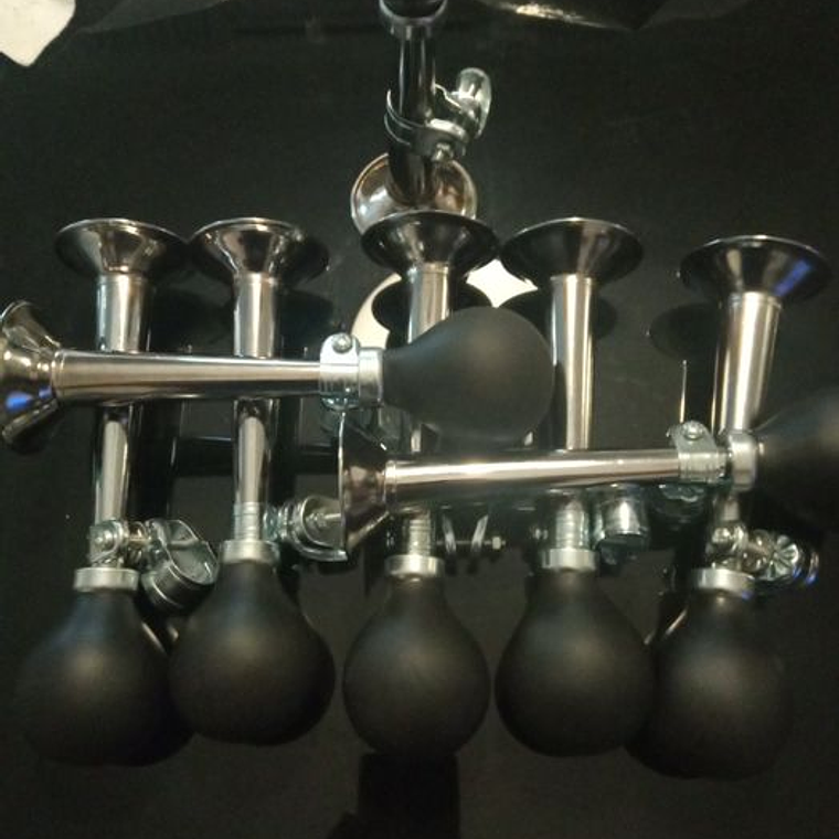 Buzina de bicicleta em metal 1