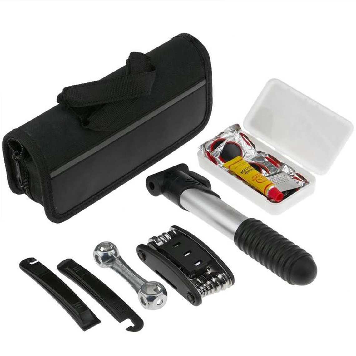 Mala de ferramentas de bicicleta multifuncional 1