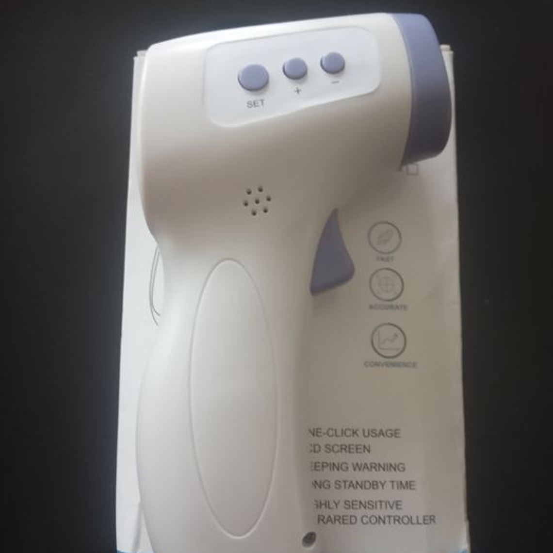 Termómetro Digital de infravermelho sem contato 3