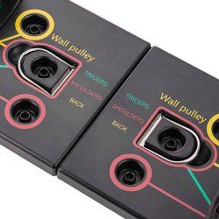 Placa de treinamento dobrável para exercícios musculares ​​14 em 1 2