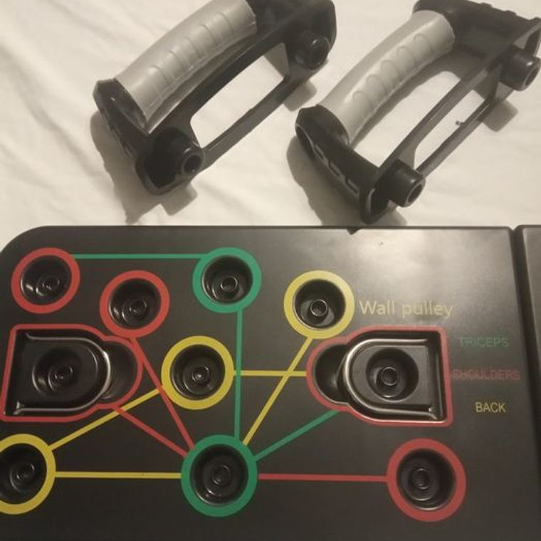 Placa de treinamento dobrável para exercícios musculares ​​14 em 1 6