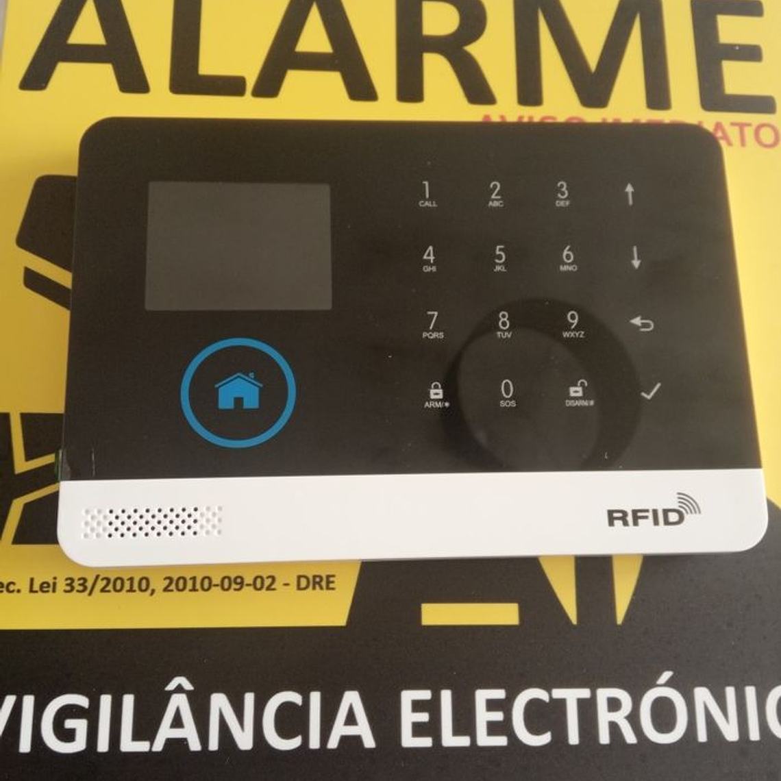 Alarme GSM, com menu e falado em português 4