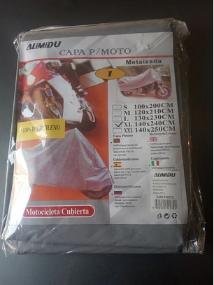 Capa para motas ou bicicletas 2,4 x 1,4 m TM-XL