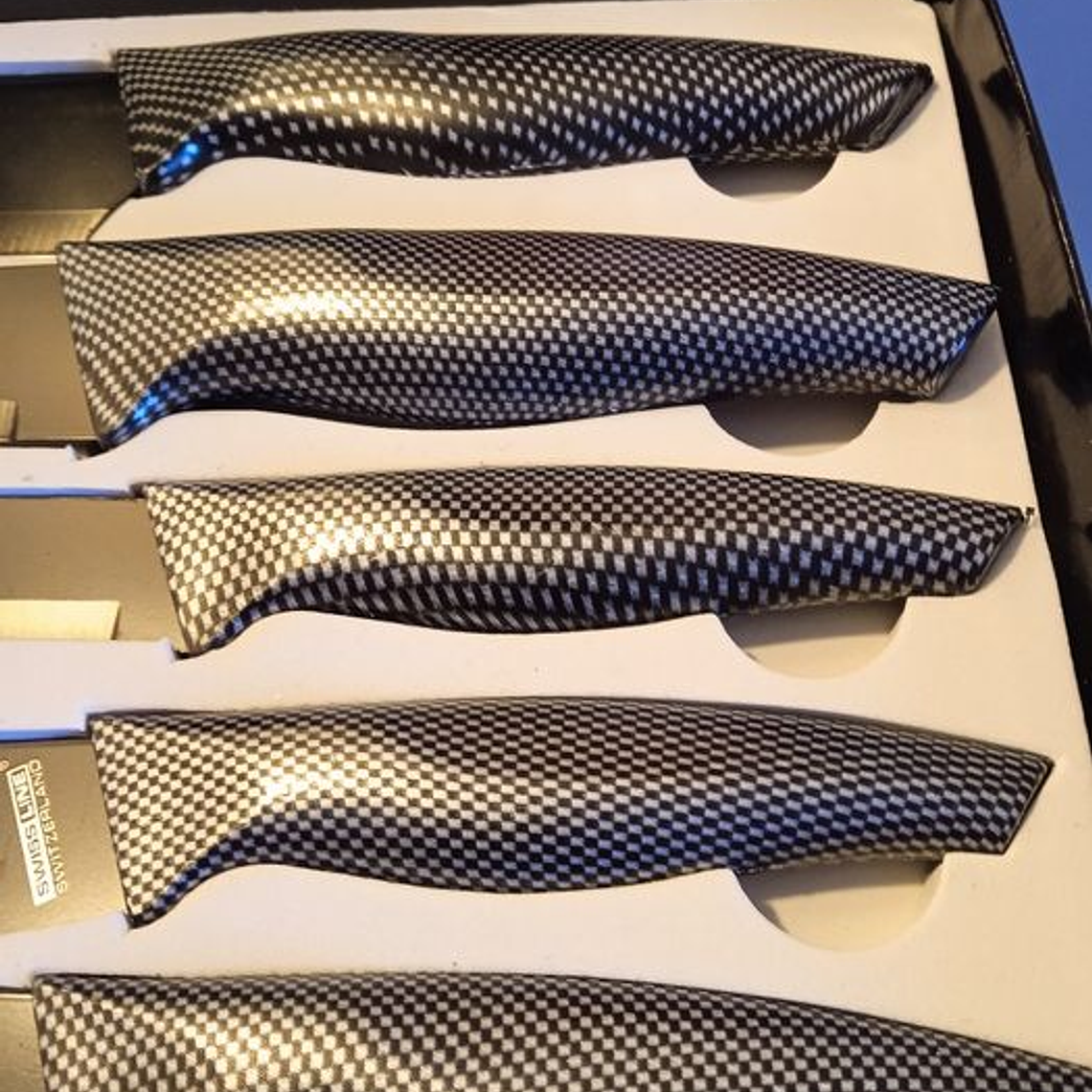 facas Swiss Line com 5 peças + oferta 3