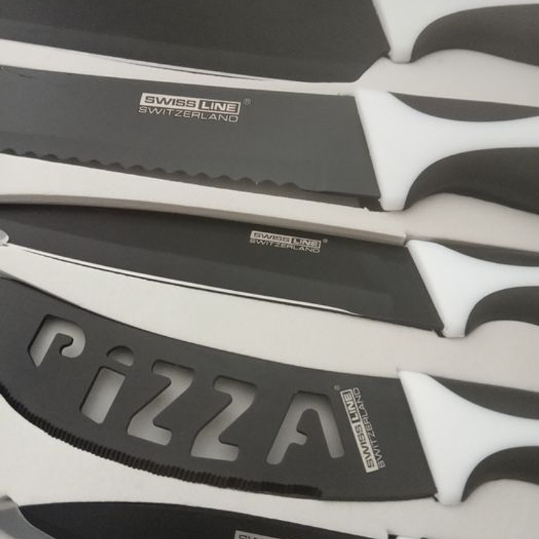 Facas Swiss Touch revestimento cerâmico 6 peças 2