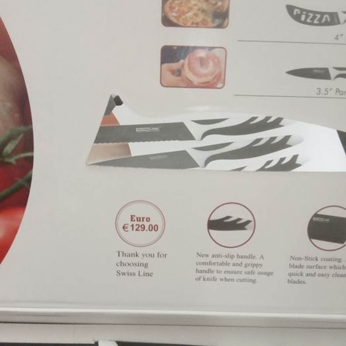 Facas Swiss Touch revestimento cerâmico 6 peças 4