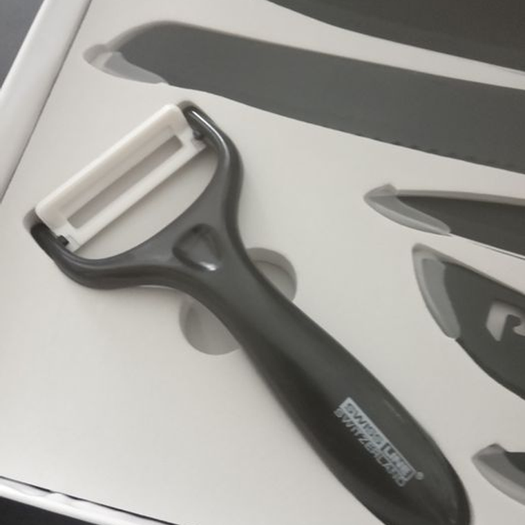 Facas Swiss Touch revestimento cerâmico 6 peças 5