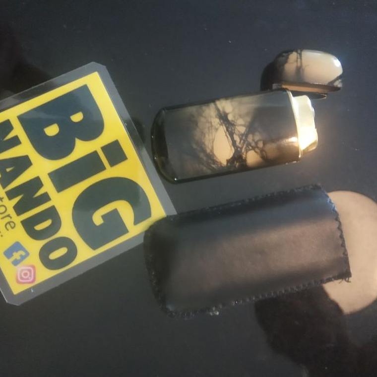 Isqueiros várias cores a prova de vento com bolsa 7