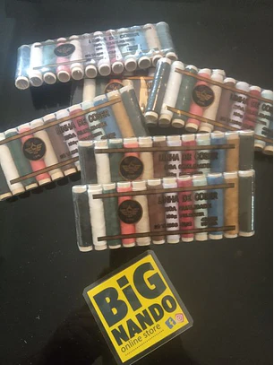 Linhas de cozer, 12 cores