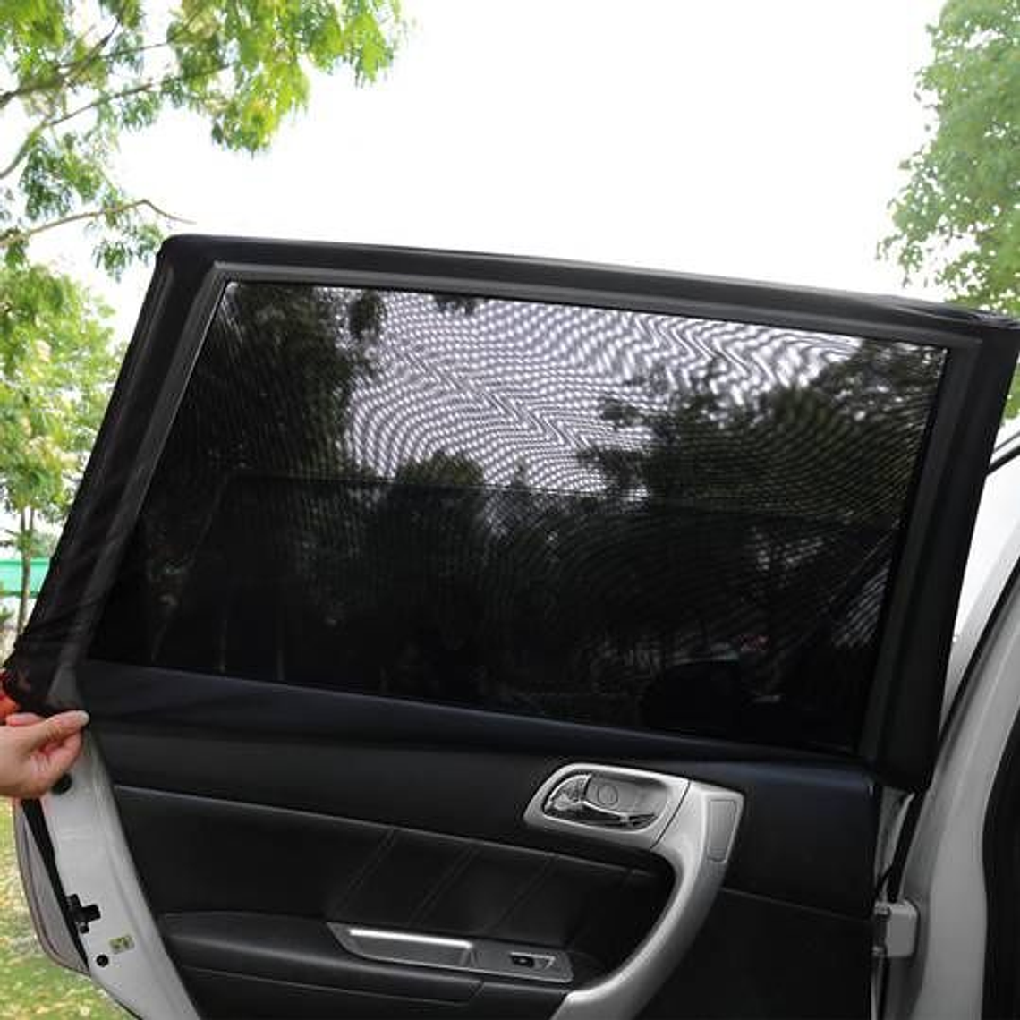 Guarda-sol do carro para janela traseira para bebês, crianças e animai 6