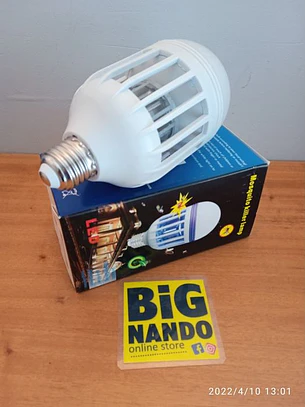 Lâmpada Mata insetos eletrônico com luz led