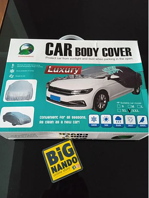 Capa proteção para carro ou carrinha M/L/XL ou XXL