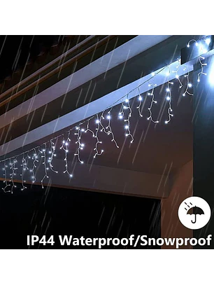 Luzes De Natal Com 200 LEDs De 17,5 M
