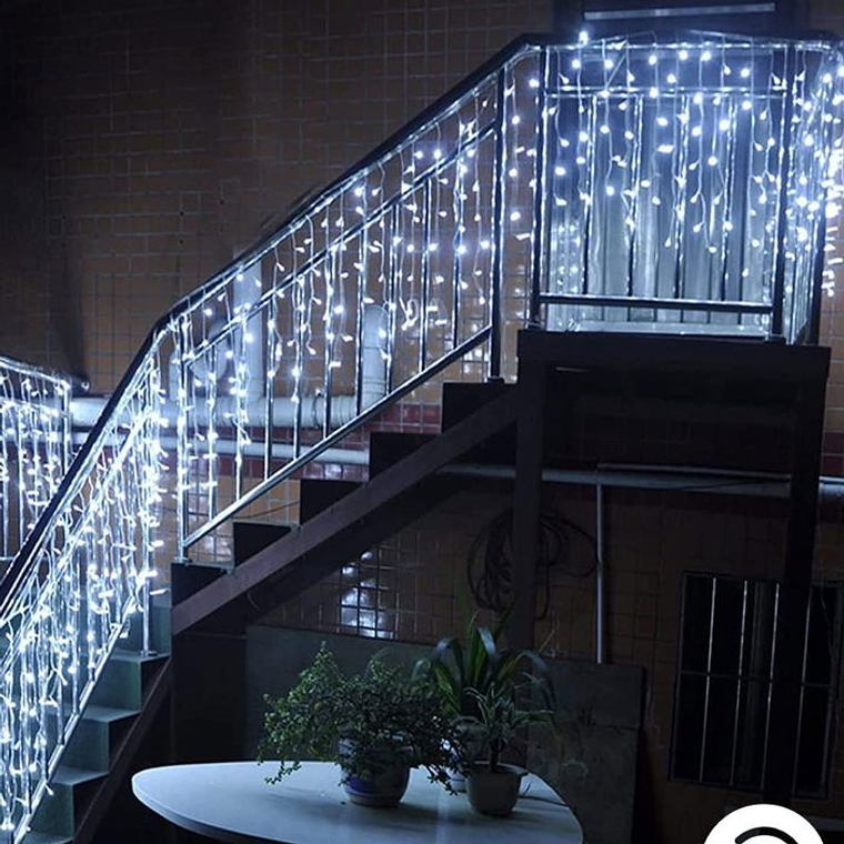 Luzes efeito cortina , Com 360 LEDs, com 24 metros 2