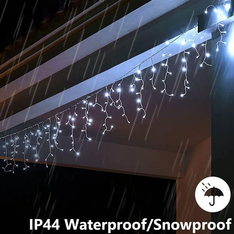 Luzes efeito cortina , Com 360 LEDs, com 24 metros 4