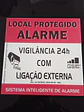 Placas de aviso de alarme em PVC - Thumbnail 9