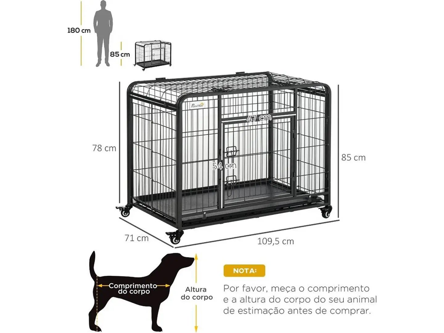 Jaula para transporte de animais  5
